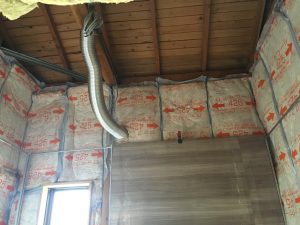 オノヤ 白河リフォームショールーム ブログ「断熱材をびっちり入れ直しました！！浴室工事」