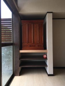 オノヤ 須賀川リフォームショールーム ブログ「仏壇の場所」