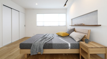 何かあっても安心な主寝室