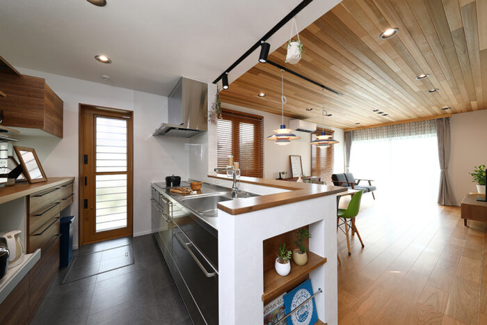 リフォーム施工事例：二本松市　LDKリフォーム　シンプルな北欧風LDK