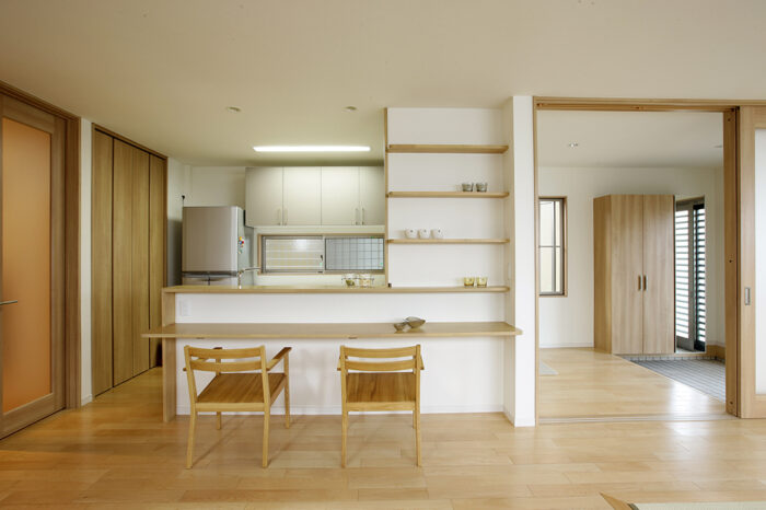 リフォーム施工事例：フルリフォーム　和を感じるシンプル空間