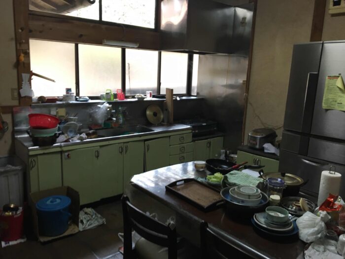 リフォーム施工事例：須賀川市　リフォームでナチュラル色の和みキッチンに Before