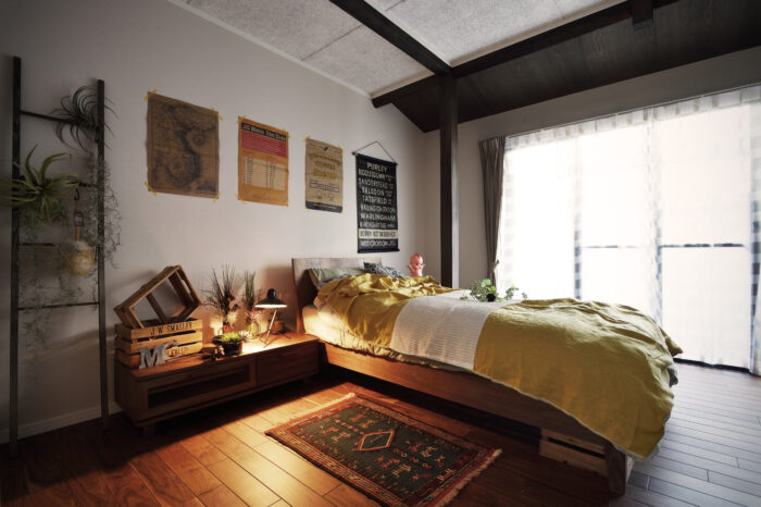 リフォーム施工事例：福島市　ノスタルジックな寝室リフォーム