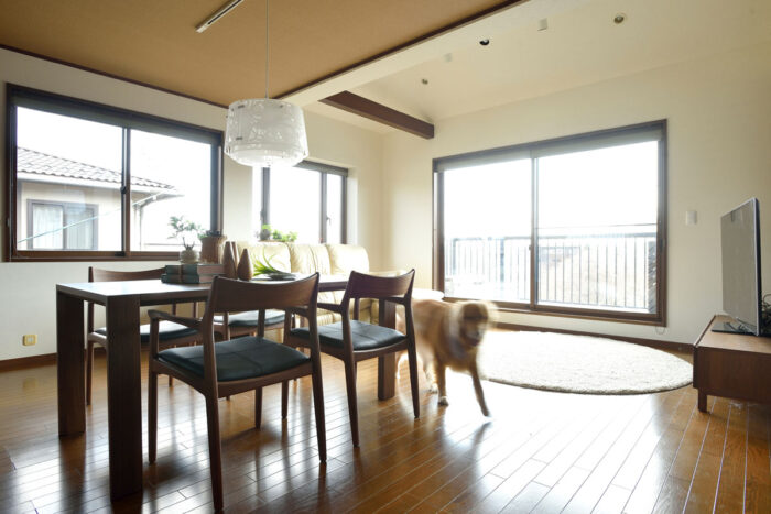 リフォーム施工事例：福島市　フルリフォーム　高級感あふれるヴィラリゾート風LDK