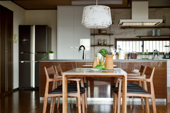 リフォーム施工事例：福島市　フルリフォーム　高級感あふれるヴィラリゾート風LDK