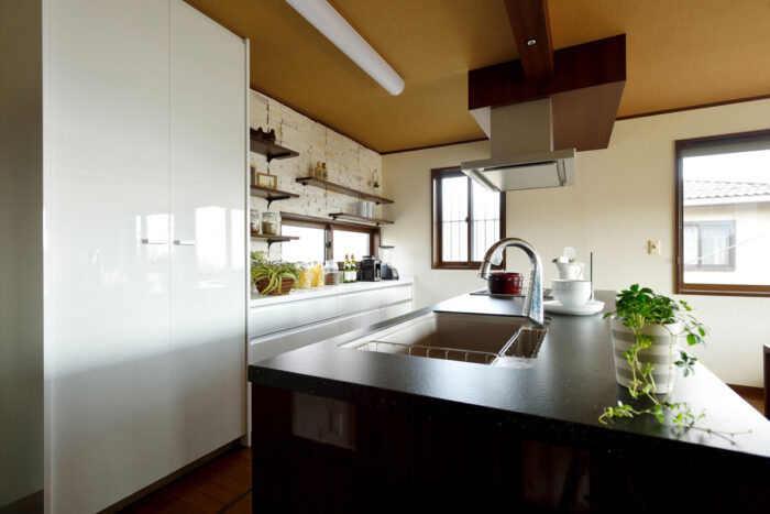 リフォーム施工事例：福島市　フルリフォーム　高級感あふれるヴィラリゾート風LDK