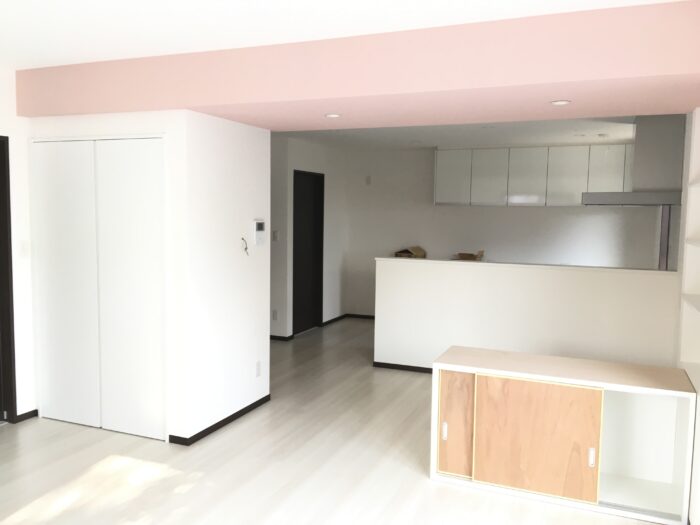 リフォーム施工事例：LDKリフォーム　オリジナルキッチンカウンター Before