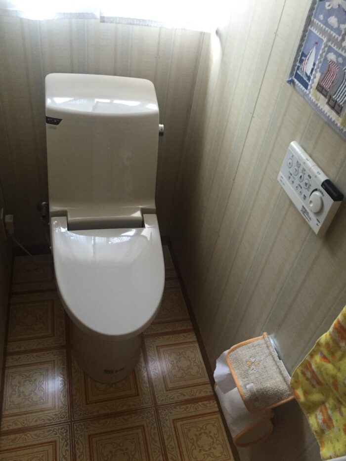 リフォーム施工事例：郡山市　居心地の良いトイレリフォーム Before