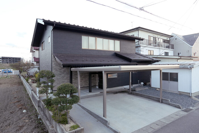 リフォーム施工事例：郡山市　素材の風合いを感じる家