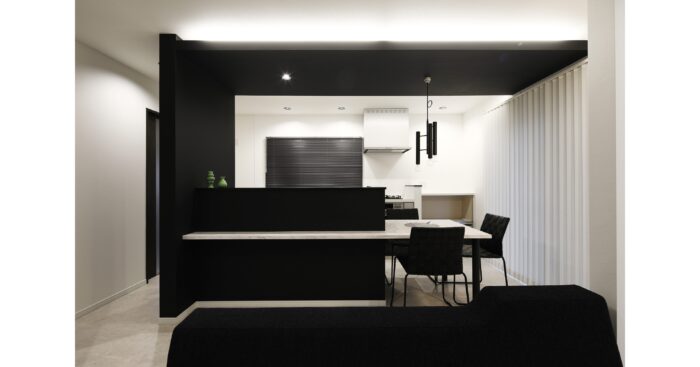 リフォーム施工事例：郡山市　キッチンリフォーム　スタイリッシュキッチン