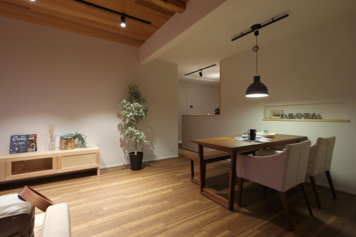 リフォーム施工事例：郡山市　LDKリフォーム　ウッドリビング