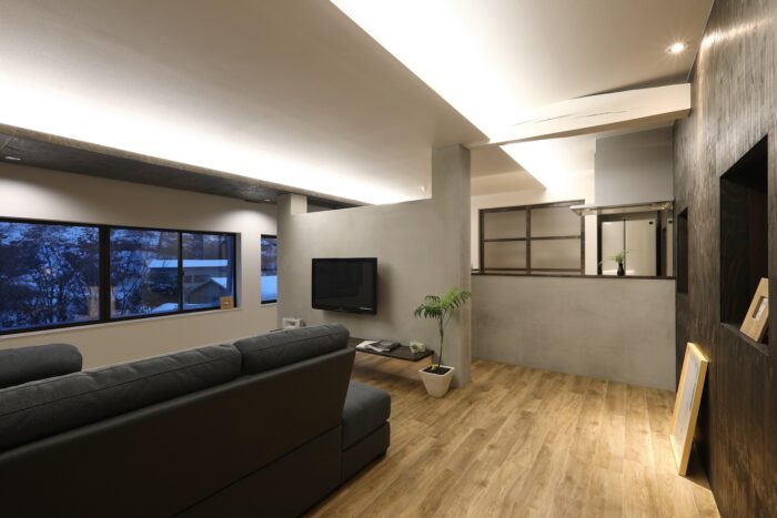 リフォーム施工事例：石川町　フルリフォーム　オンリーワンスタイルを楽しむモダンリノベ