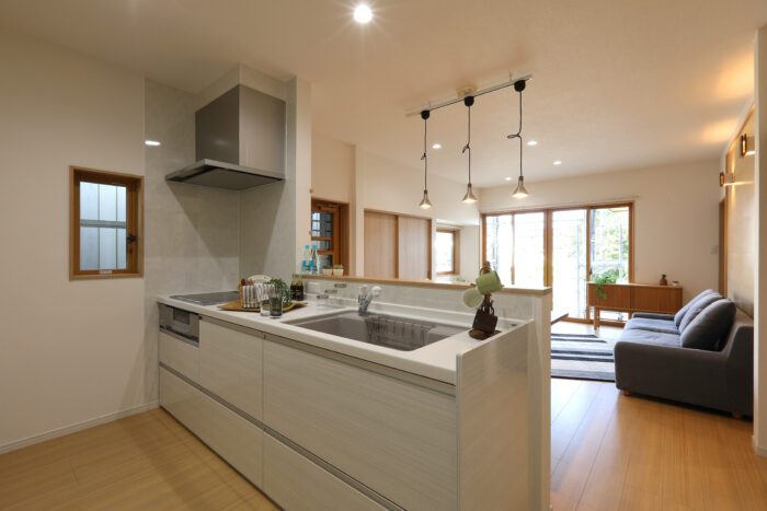 リフォーム施工事例：LDKリフォーム　夫婦二人の時間を楽しむLDK