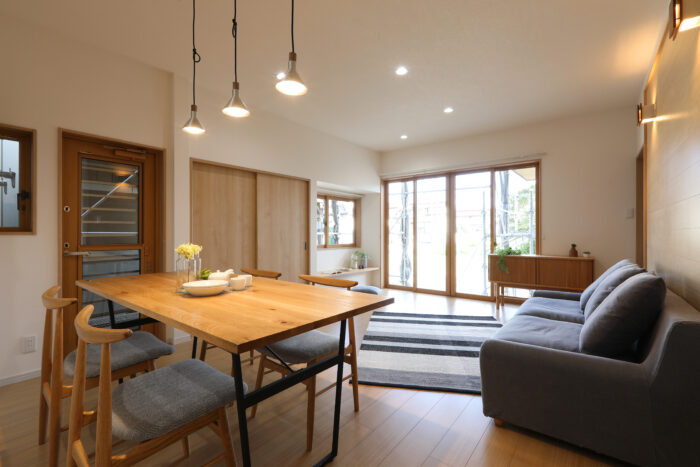 リフォーム施工事例：LDKリフォーム　夫婦二人の時間を楽しむLDK