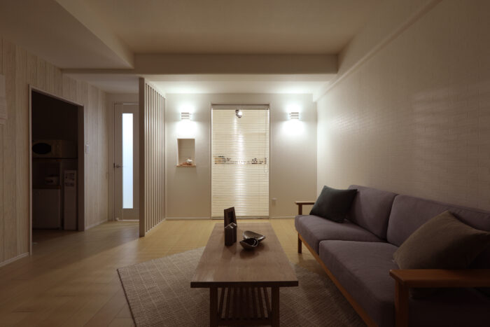 リフォーム施工事例：郡山市　LDKリフォーム　さりげなくデザインを取り入れた、シンプルLDK