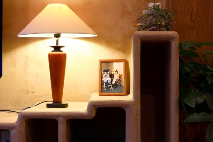 リフォーム施工事例：郡山市　内装リフォームで造作TV台製作！