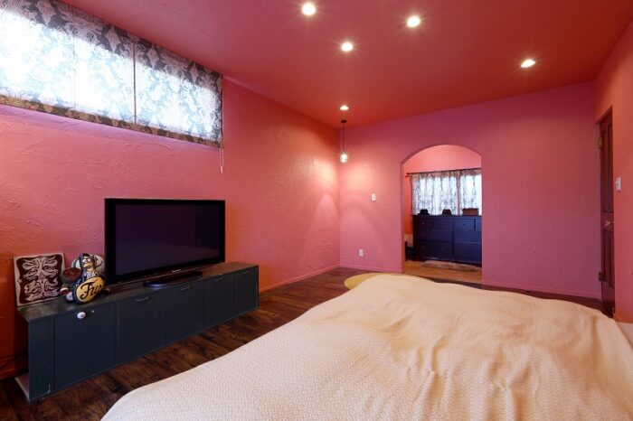 リフォーム施工事例：郡山市　スイートルームのような寝室へリフォーム