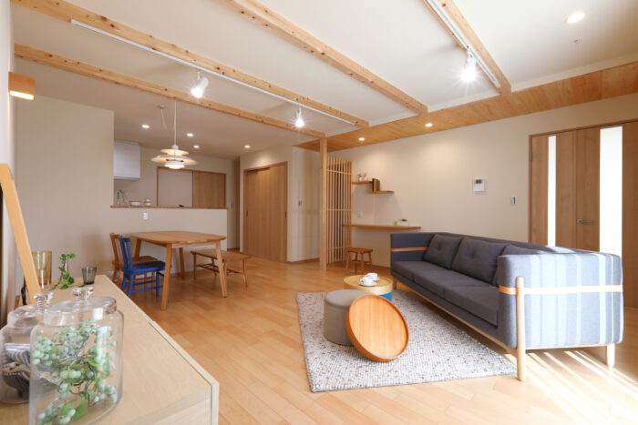 須賀川市　フルリフォーム　木のぬくもりを感じるLDK