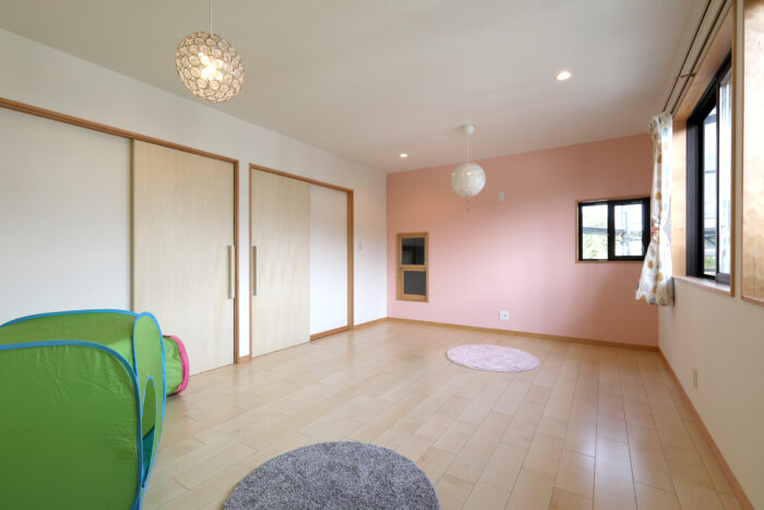 リフォーム施工事例：東白川郡棚倉町　子供部屋