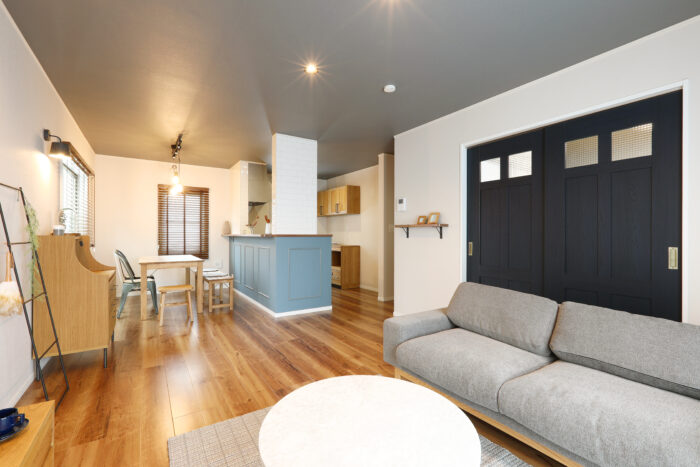 リフォーム施工事例：LDKリフォーム　新築建売をカフェ風にリノベーション