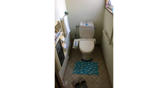 リフォーム施工事例：郡山市　トイレリフォーム Before