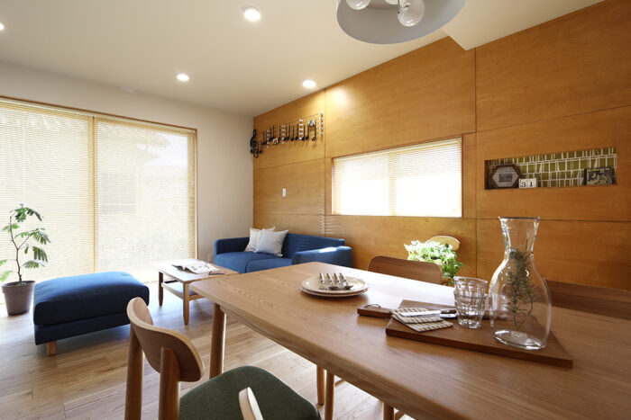 リフォーム施工事例：フルリフォーム　郡山市　一緒に暮らせる優しい光が差し込む家