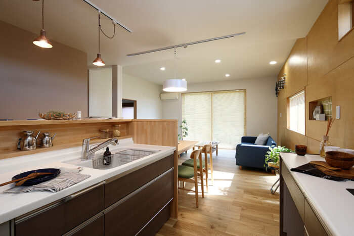 リフォーム施工事例：フルリフォーム　郡山市　一緒に暮らせる優しい光が差し込む家