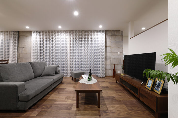 リフォーム施工事例：白河市　フルリフォーム　上質な大人LDK