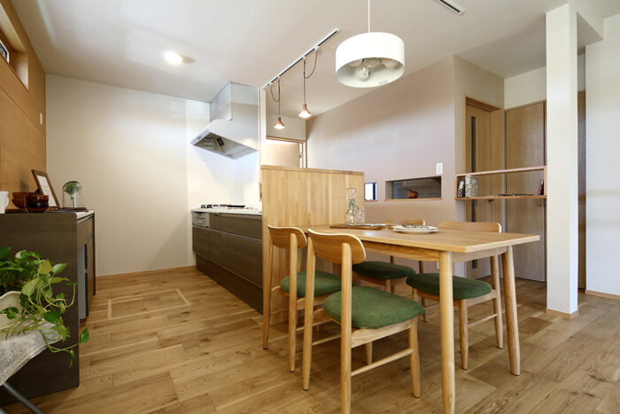 リフォーム施工事例：フルリフォーム　郡山市　一緒に暮らせる優しい光が差し込む家