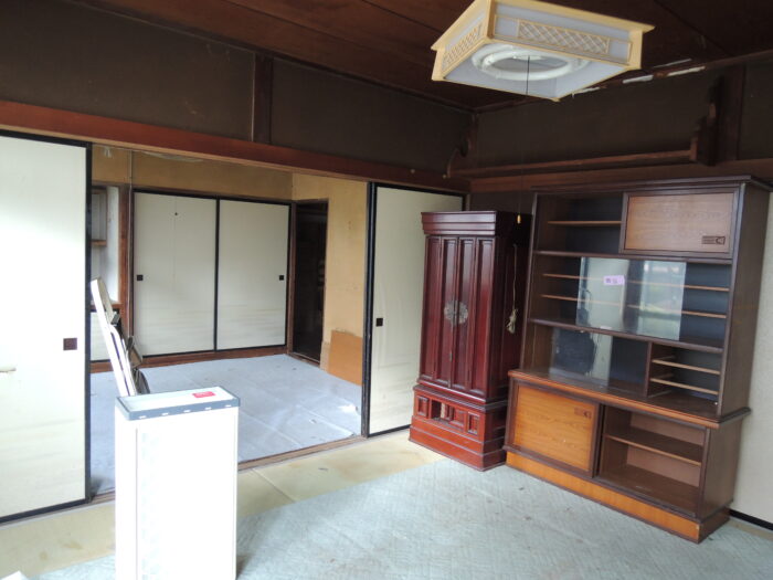 リフォーム施工事例：郡山市　LDKリフォーム　お母さんのこだわりキッチン Before