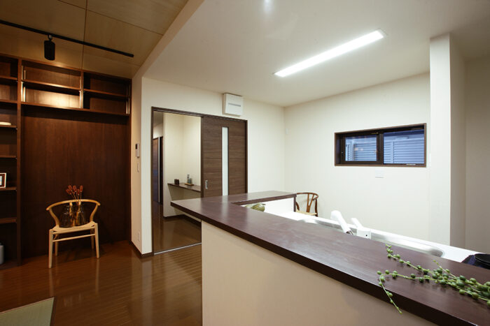 リフォーム施工事例：福島市　LDKリフォーム　夫婦団らん和モダン空間