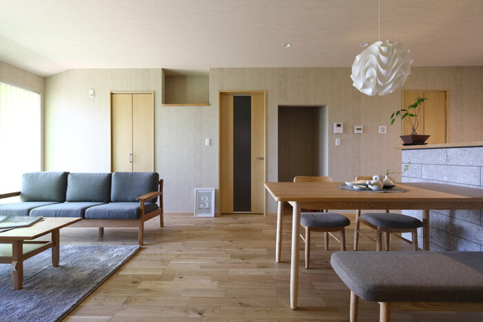 リフォーム施工事例：白河市　落ち着きのある和モダンテイストリフォーム