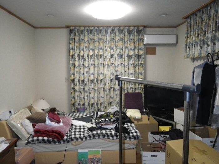 リフォーム施工事例：郡山市　スイートルームのような寝室へリフォーム Before