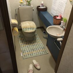 オノヤ 白河リフォームショールーム ブログ「トイレ工事。今ではあたりまえのシャワートイレ」