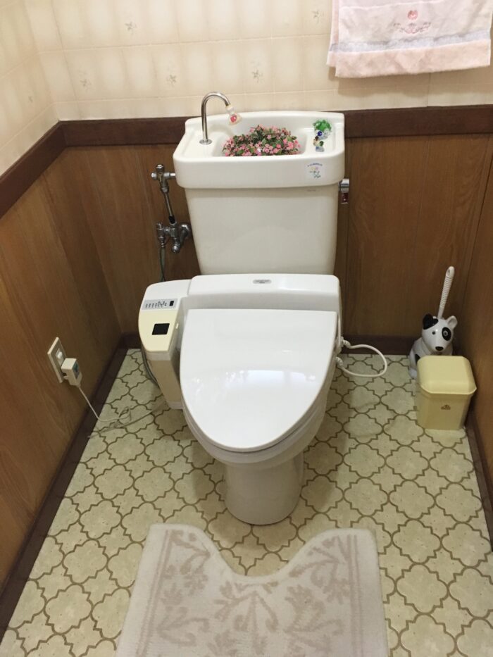 リフォーム施工事例：須賀川市　トイレ交換リフォーム Before