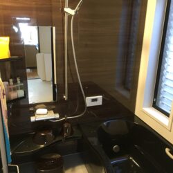オノヤ 福島リフォームショールーム ブログ「黒を基調としたかっこいい浴室工事」