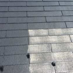 オノヤ 白河リフォームショールーム ブログ「屋根が気持ちいい程見違える屋根塗装」