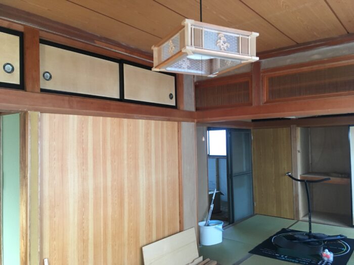 リフォーム施工事例：須賀川市　繋がりある壁 Before