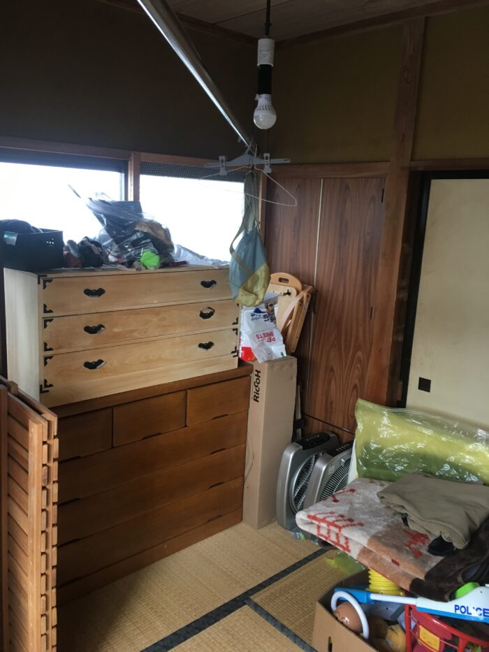 リフォーム施工事例：郡山市　子供部屋（和室から洋室へ） Before