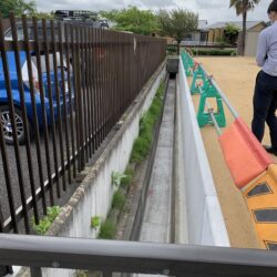 オノヤ 白河リフォームショールーム ブログ「転落防止フェンス工事1」