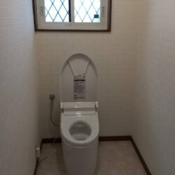 オノヤ 白河リフォームショールーム ブログ「真っ白トイレ空間」