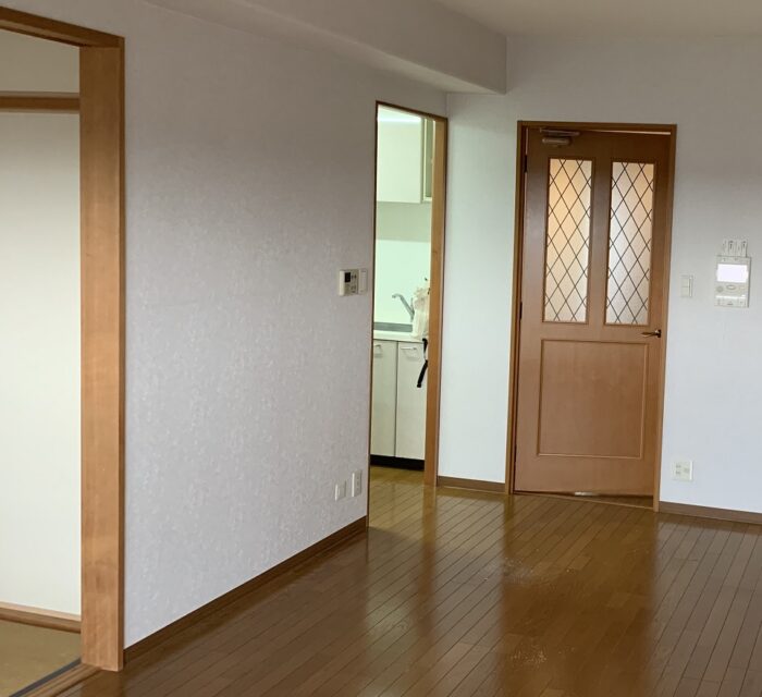 リフォーム施工事例：郡山市　LDKリフォーム　キッチン対面収納 Before