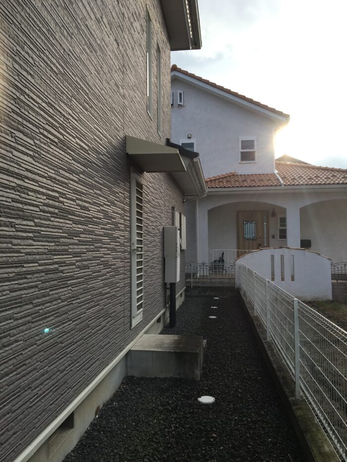 リフォーム施工事例：福島市　家事を助けるエクステリアリフォーム Before