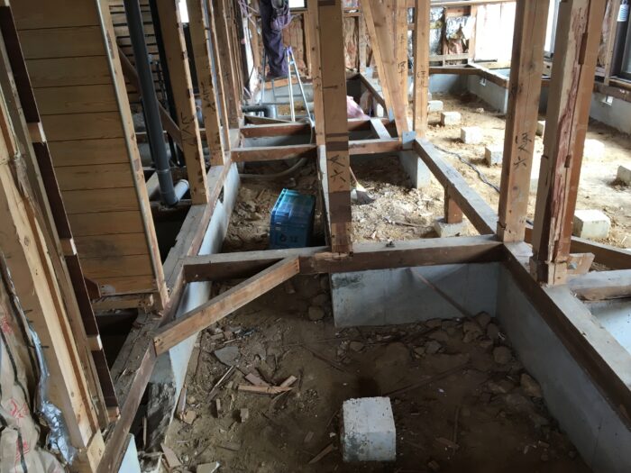 リフォーム施工事例：白河市　玄関ホール