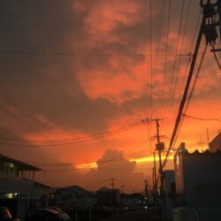 オノヤ 郡山リフォームショールーム ブログ「夕焼け」