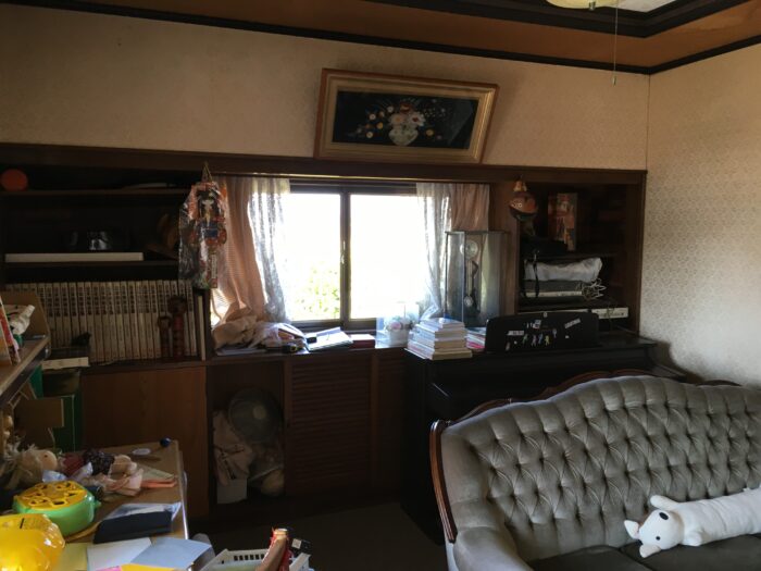 リフォーム施工事例：郡山市　内装リフォーム・物入れ造作 Before