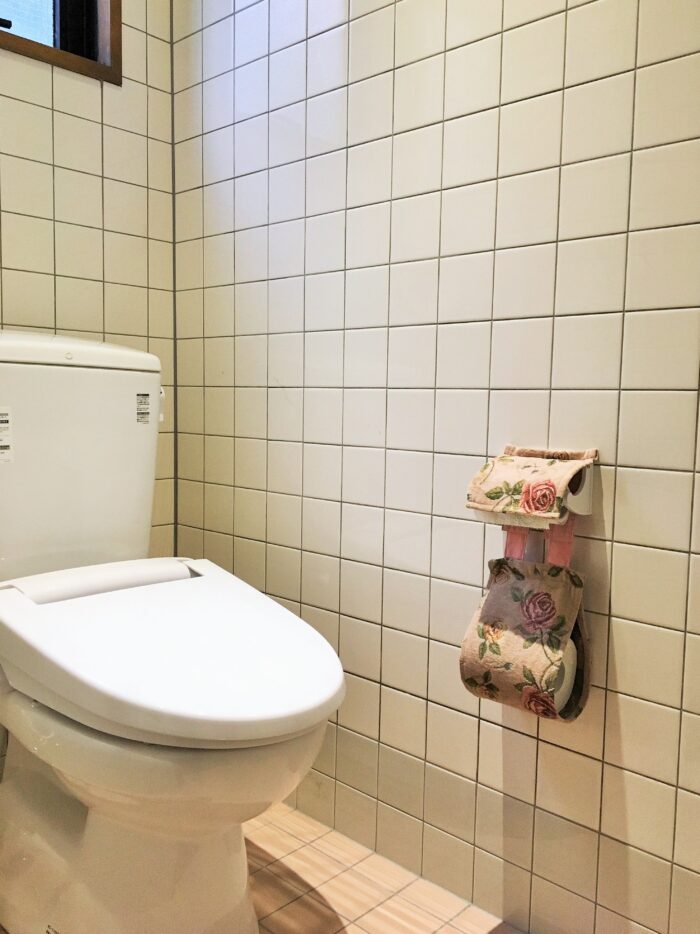 白河市　既存タイルを活かしたトイレリフォーム