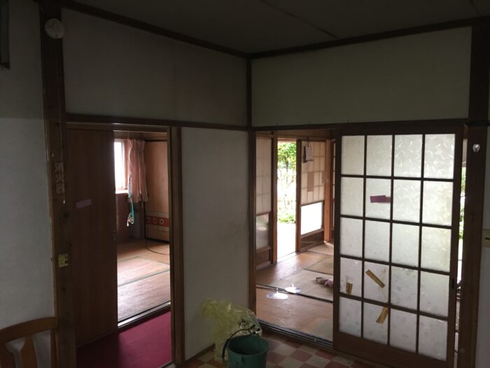 リフォーム施工事例：猫ちゃんドア！ Before