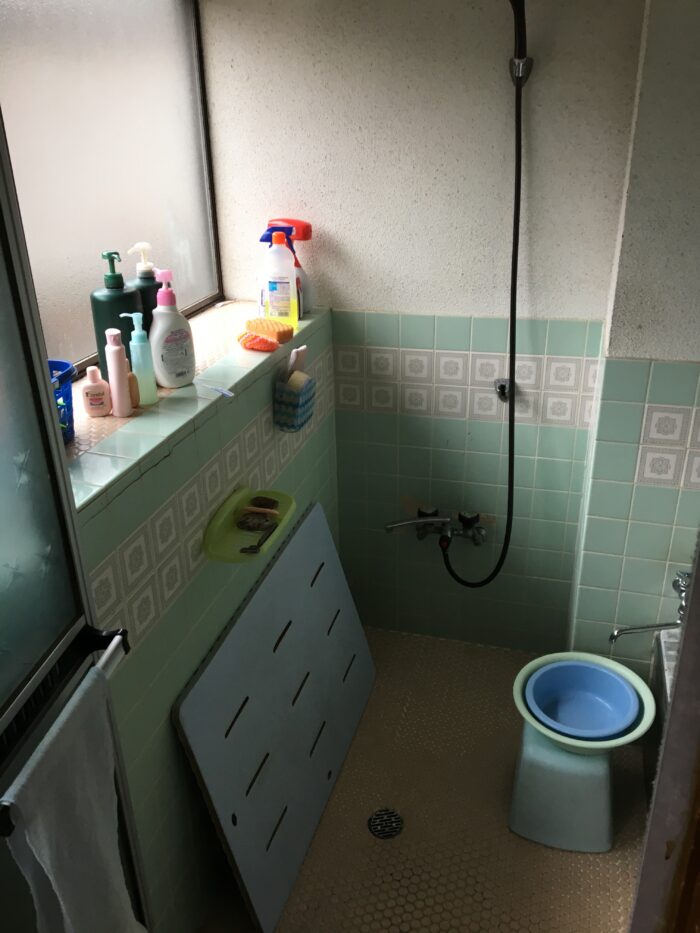 リフォーム施工事例：西郷村　お風呂リフォーム　あったかシステムバス Before