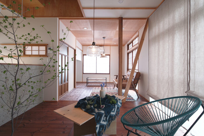 リフォーム施工事例：郡山市　古さを生かし、定石を無視する天然素材で時を慈しむ家